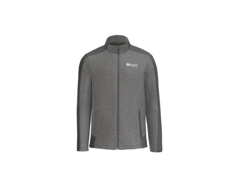 Excell Home Care & Hospice Embroidered Port Authority® Grid Fleece Jacket