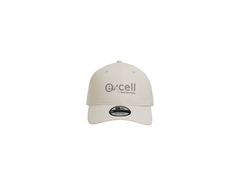 Excell Home Care & Hospice Embroidered New Era® Adjustable Unstructured Cap