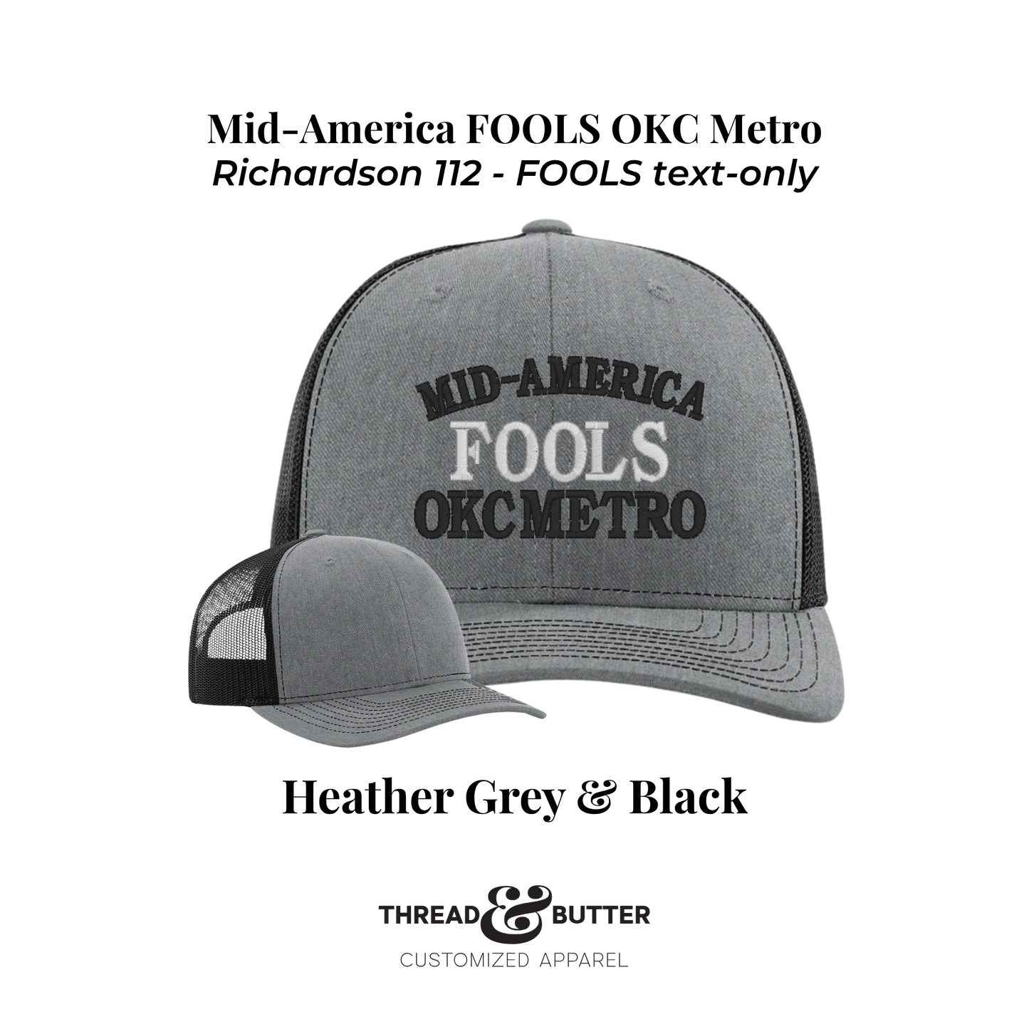 Mid-America FOOLS - MAFOKC text-only Richardson 112 Hat