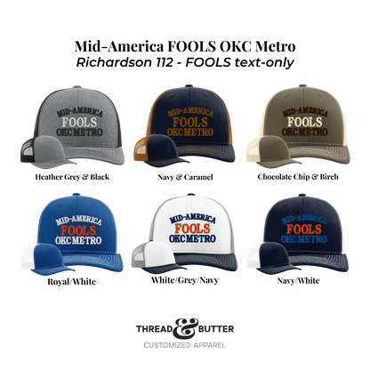 Mid-America FOOLS - MAFOKC text-only Richardson 112 Hat