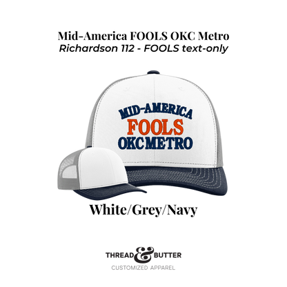 Mid-America FOOLS - MAFOKC text-only Richardson 112 Hat