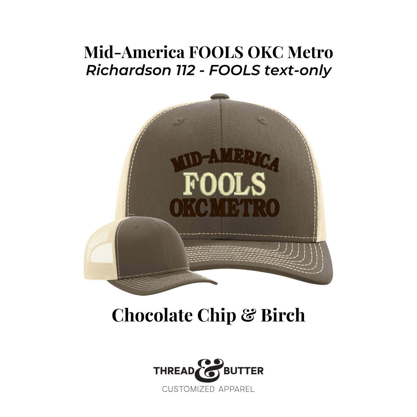 Mid-America FOOLS - MAFOKC text-only Richardson 112 Hat