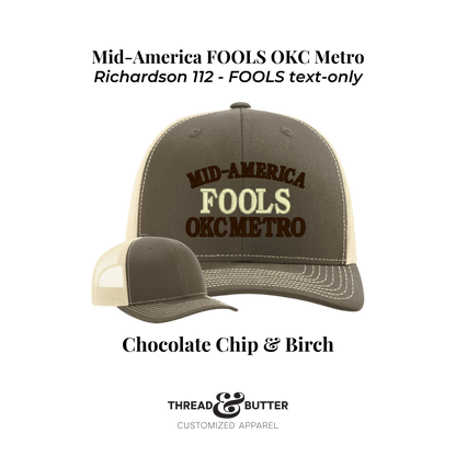 Mid-America FOOLS - MAFOKC text-only Richardson 112 Hat