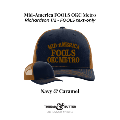 Mid-America FOOLS - MAFOKC text-only Richardson 112 Hat