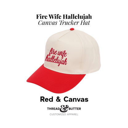 Fire Wife Hallelujah Hat